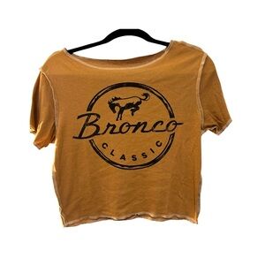Cropped Bronco T-Shirt